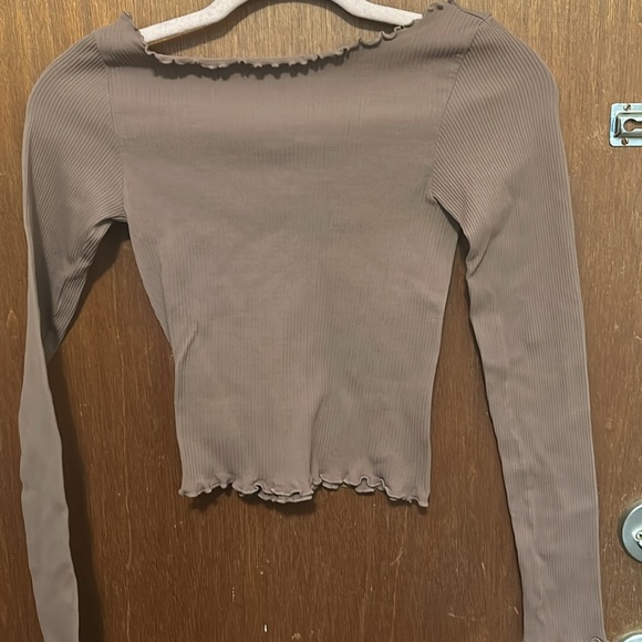 NWOT Free People Easy To Love Seamless Long Sleeve - Picture 7 of 8